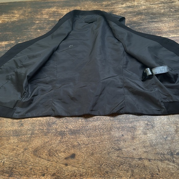 New mens black button up vest size 40R by H&M - Picture 3 of 8